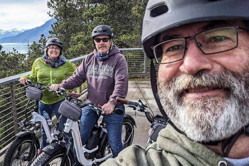 Skagway Highlights Electric Bike Tour with Gold Panning