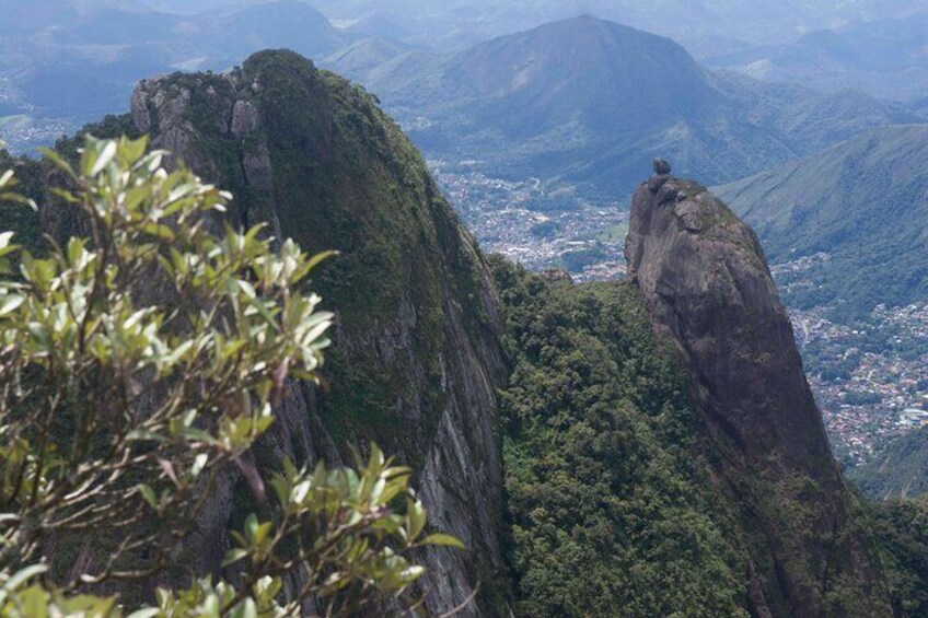 Chin and Nose of the Friar - Teresópolis in the background