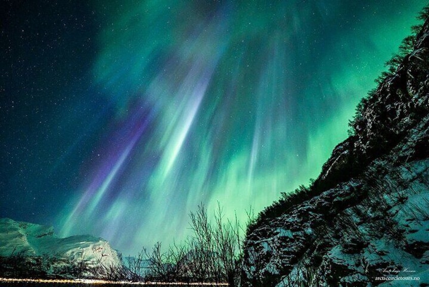 Northern Lights Chasing With Arctic Circle Tours, N-L Guarantee, Hot meal, Photo