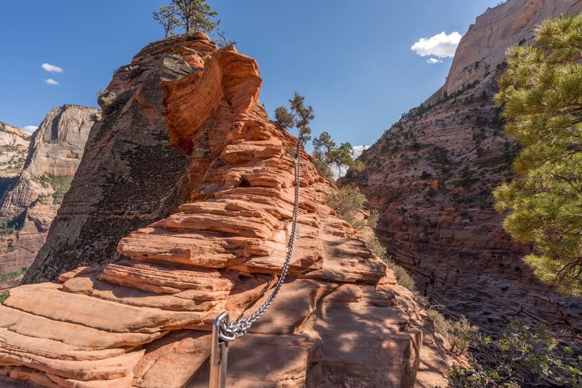 Angels Landing  in Zion at day time