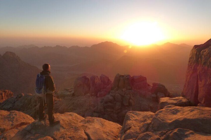 Saint Catherine Monastery & Mousses Mountain by Bus & Lunch From Sharm El Sheikh