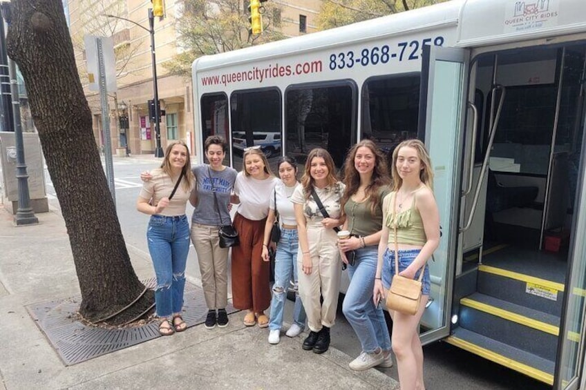 Guided Van Shared Tour in Charlotte