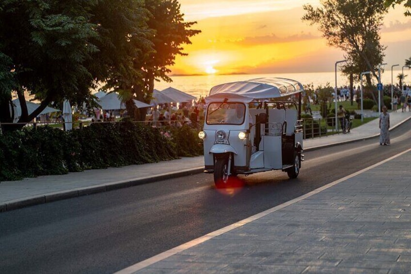 Sunset Zadar Eco Tuk Tuk Tour