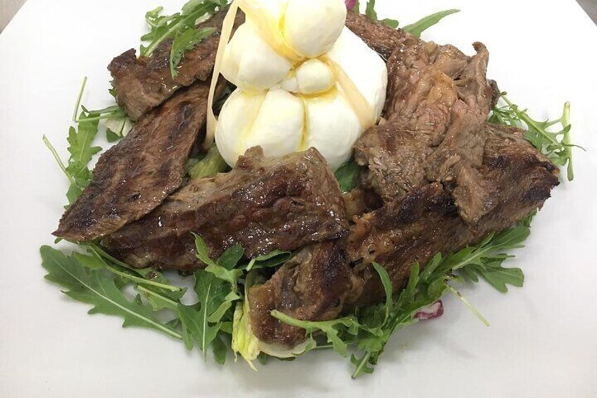 Meat from the Sicani mountains