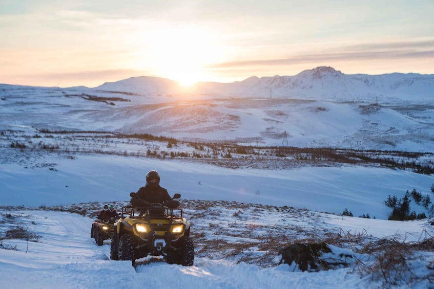 Picture 3 for Activity Golden Circle and ATV: Full-Day Combo Tour from Reykjavík