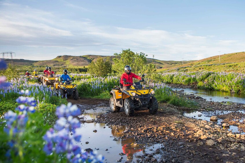 Picture 2 for Activity Golden Circle and ATV: Full-Day Combo Tour from Reykjavík