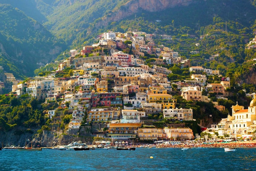 Picture 2 for Activity Naples: Small-Group Positano and Amalfi Boat Tour
