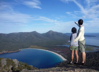 Hobart: Wineglass Bay & Freycinet actieve dagtour