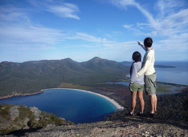 Hobart: Wineglass Bay & Freycinet actieve dagtour