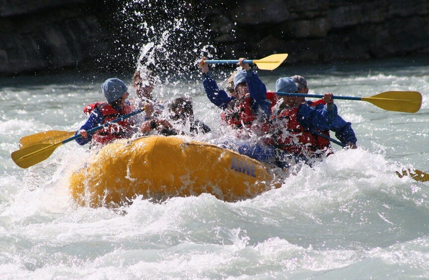 Athabasca Falls: Class 2 White Water Rafting Adventure