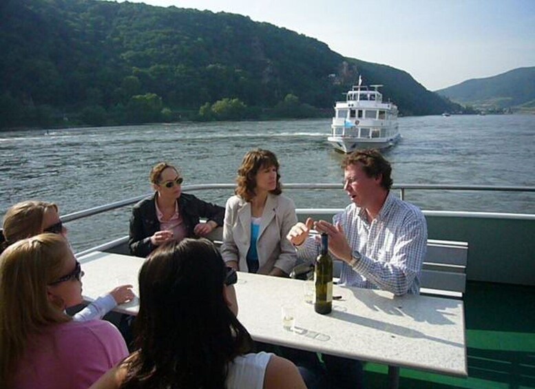 Picture 3 for Activity From Rüdesheim: 1.5-Hour Boat Cruise with Wine Tasting
