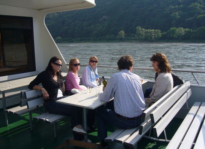Picture 2 for Activity From Rüdesheim: 1.5-Hour Boat Cruise with Wine Tasting