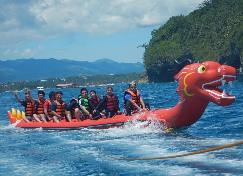 Picture 1 for Activity Boracay: Inflatable Banana or Dragon Boat Ride