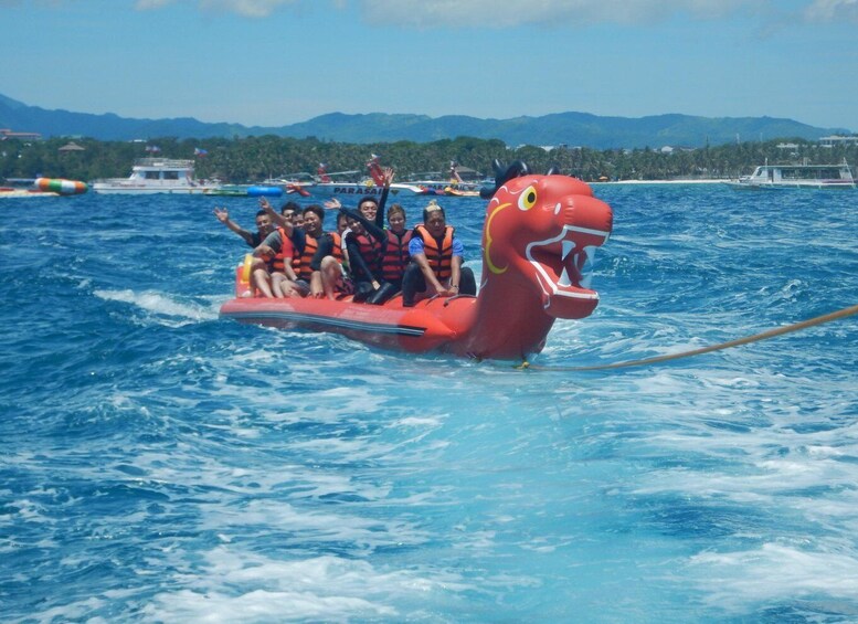 Picture 5 for Activity Boracay: Inflatable Banana or Dragon Boat Ride