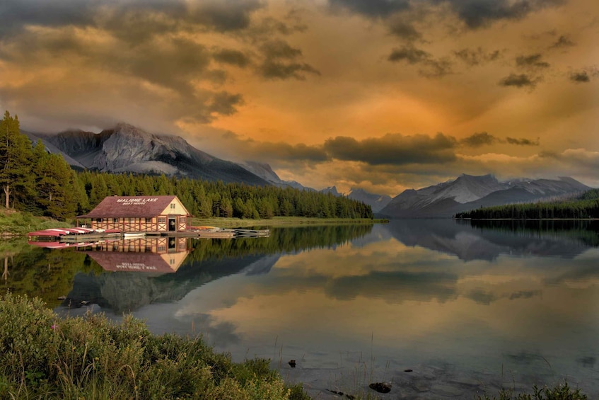 Picture 7 for Activity Jasper National Park: Maligne Lake Cruise With Guide