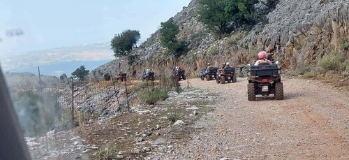 From Georgioupolis: Half-Day Quad quad bike Safari