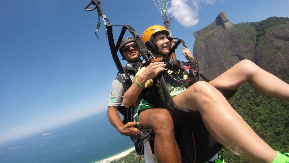 Picture 3 for Activity Rio de Janeiro: Tandem Paragliding Flight