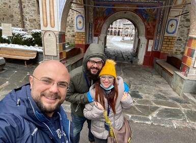 Au départ de Sofia : Excursion d'une journée au monastère de Rila et à Boya...