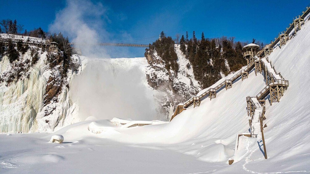 Picture 16 for Activity Quebec City: Montmorency Falls with Cable Car Ride