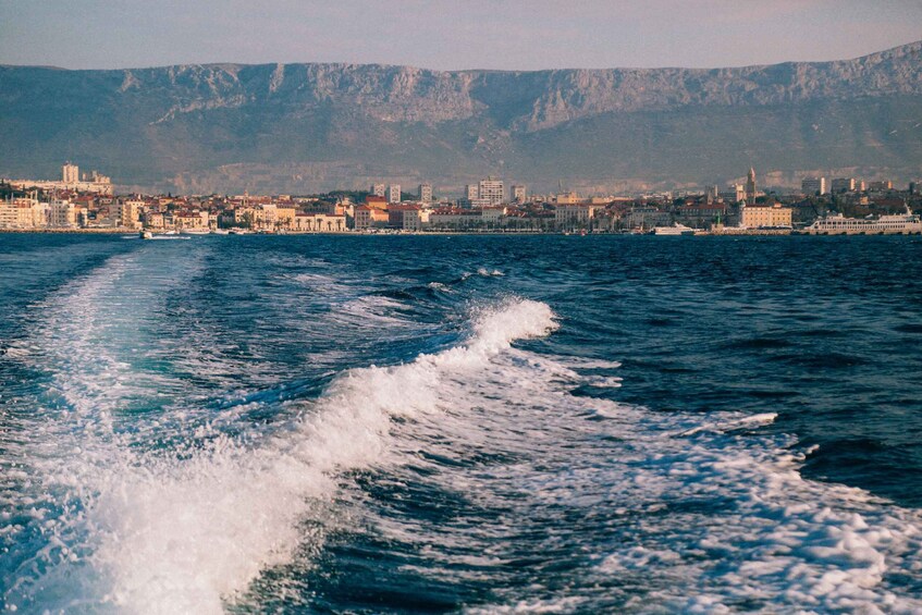 Picture 1 for Activity From Omis: Blue Cave & 5 Island Speedboat Tour