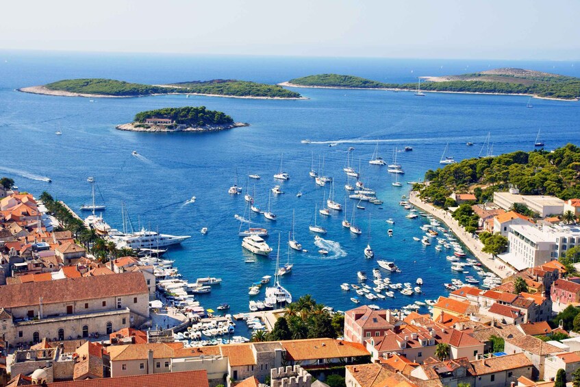 Picture 4 for Activity From Omis: Blue Cave & 5 Island Speedboat Tour