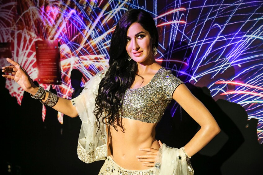 Wax figure at Madam Tussaud's in Delhi