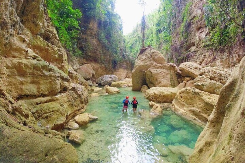 Be in love with mother nature and relax after experiencing the adrenaline pumping adventure of canyoneering