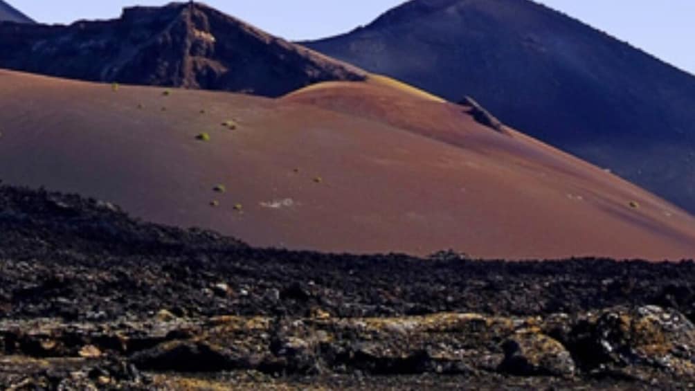 Timanfaya, the Green Lagoon and La Geria Tour