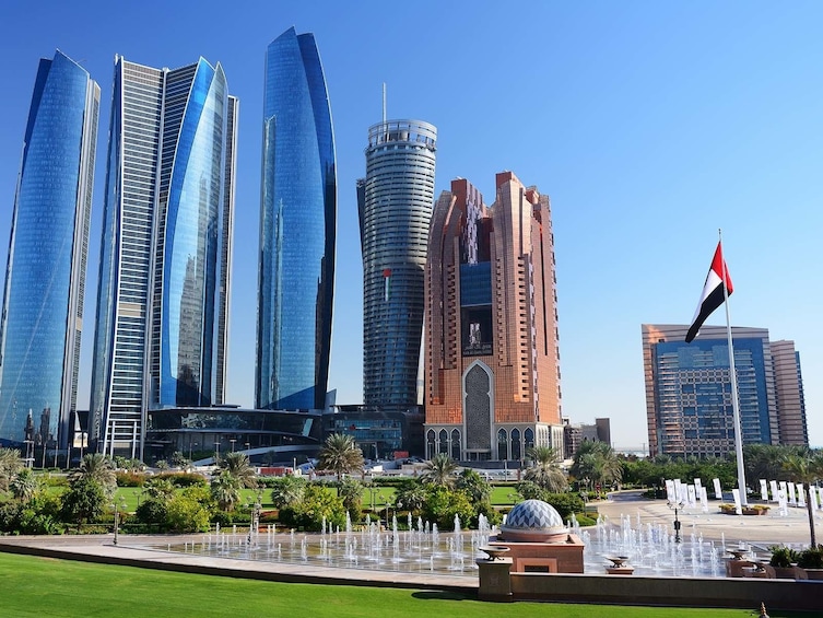 Show item 5 of 8. Etihad Towers in Abu Dhabi
