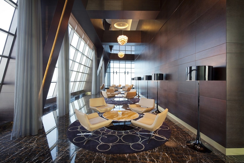 Show item 4 of 8. Seating area at Jumeirah in Abu Dhabi