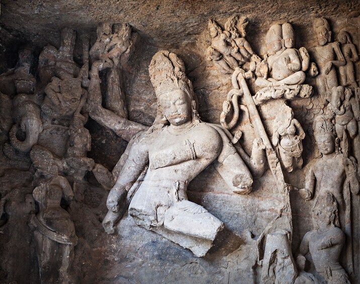 Ancient carvings in India