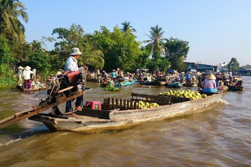 Cai Rang Floating Market One Day Tour from Ho Chi Minh City