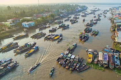 Cai Rang Floating Market One Day Private Tour from Ho Chi Minh City