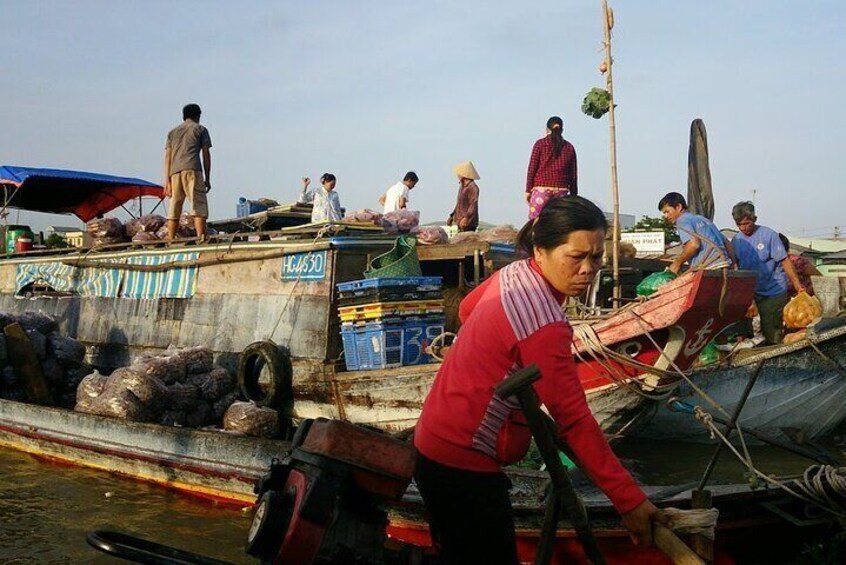 Mekong Delta Cai Rang Floating Market Full-Day Tour From Ho Chi Minh City