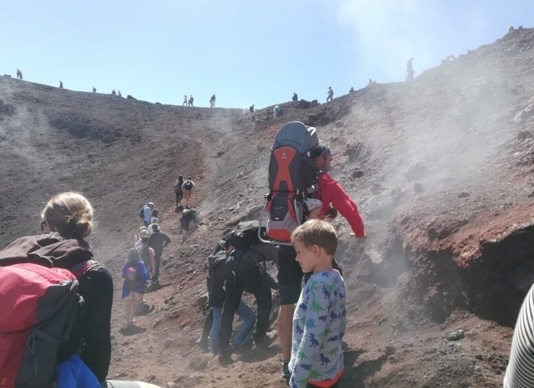 Picture 1 for Activity Etna: Bove Valley Hiking Tour with Volcanologist Guide