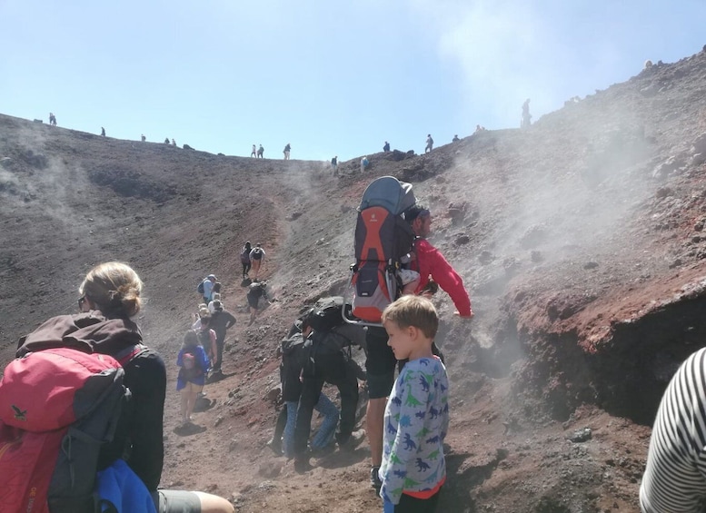 Picture 1 for Activity Etna: trek to 3.000 m with a Volcano Guide, cablecar incl.