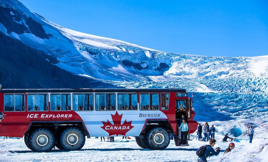 Picture 1 for Activity Jasper: Columbia Icefield Skywalk and Ice Explorer Ticket