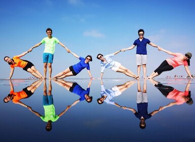 Sky Mirror - Tour door Kuala Selangor en Sekinchan Paddy Field