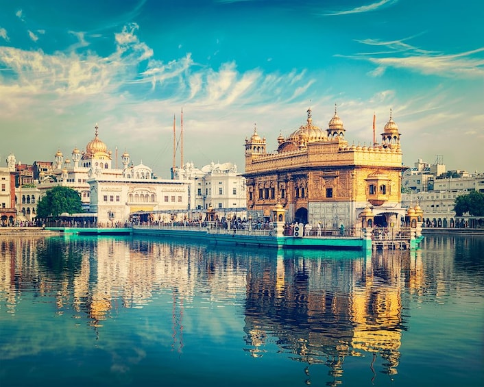 Golden Temple and Amritsar City