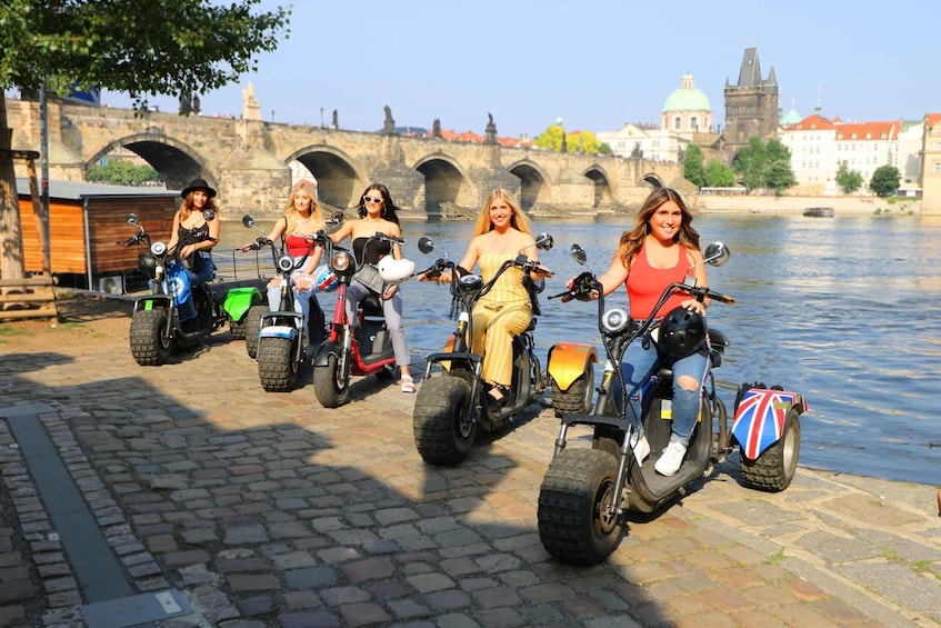 Picture 2 for Activity Prague: Guided Electric Trike City Highlights Tour