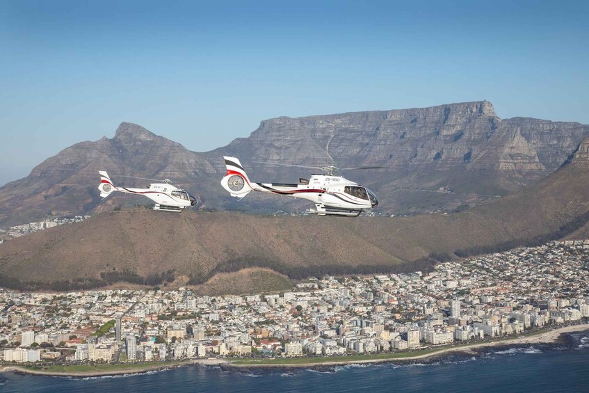 Picture 12 for Activity Cape Town: 2 Oceans Helicopter Flight with Boat Tour Ticket