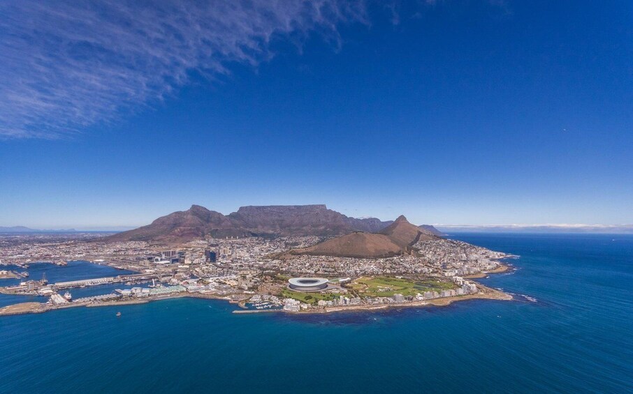Picture 4 for Activity Cape Town: 2 Oceans Helicopter Flight with Boat Tour Ticket