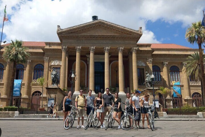 Palermo Bike Tour, Massimo Theater