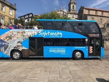 Porto Hop-On Hop-Off Tour - Blå buss 24 timmar
