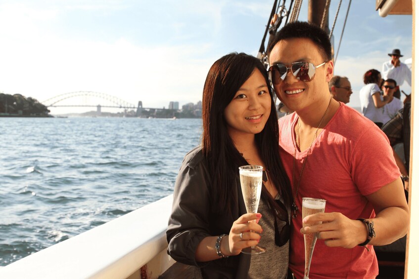 Picture 9 for Activity Sydney: Tall Ship Harbour Twilight Dinner Cruise