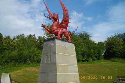 WW1 Somme Battlefields in English or French