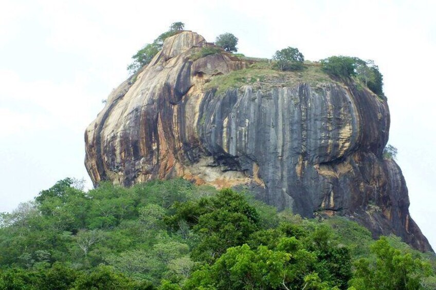 Sigiriya-Lion Rock(Side Veiw)