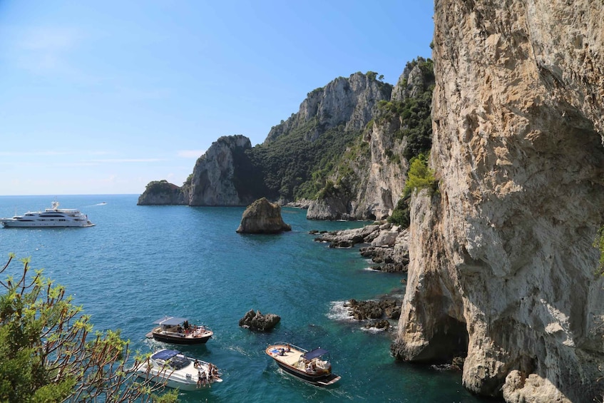 Picture 4 for Activity From Amalfi: Sorrento Coast and Capri Full-Day Boat Cruise