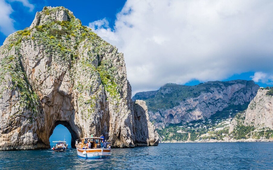 Picture 1 for Activity From Amalfi: Li Galli Islands and Capri Full-Day Boat Tour