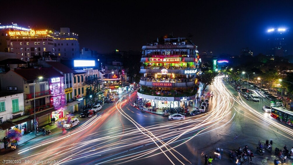City of Hanoi at night